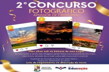 2° CONCURSO FOTOGRÁFICO AMADOR DE CRISSIUMAL 