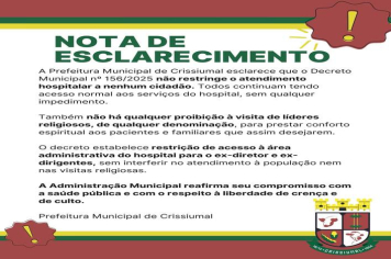 NOTA DE ESCLARECIMENTO