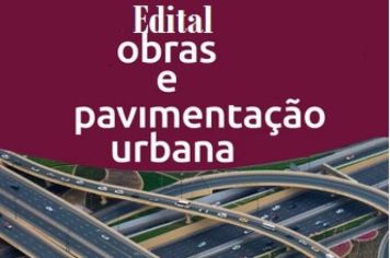 Edital Sec. de Fazenda 001/2023 - Obra de Pavimentação Com Blocos Intervados de Concreto - Ruas do Bairro Cristina