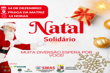 Venha Celebrar o Espírito do Natal com Solidariedade!