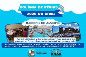 Vem aí mais uma edição da colônia de férias 2025