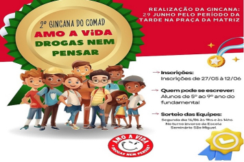 Gincana COMAD 2025 – Inscrições Abertas!