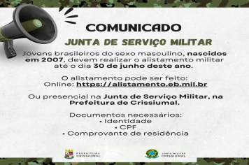 Últimos dias para o Alistamento Militar!
