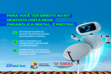 Crissiumal já contemplou 136 famílias com o projeto Siga Antenado????????
