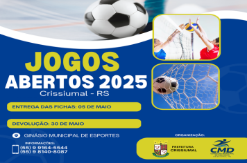 JOGOS ABERTOS DE CRISSIUMAL 2025