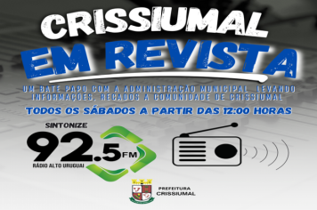 Retomando o programa Crissiumal em Revista