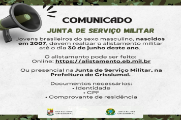 ALISTAMENTO MILITAR 2025