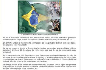 Dia 28 de Outubro - Dia do Funcionário Público