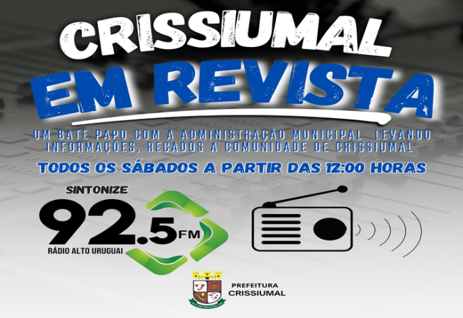 Retomando o programa Crissiumal em Revista